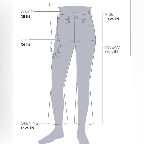 FRAME Le Crop Mini Boot Jeans sz25 - Picture 3 of 6